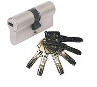 ABUS, serratura profilata a doppio cilindro, EC550, lunghezza: 40/40 mm, 6 chiavi incluse