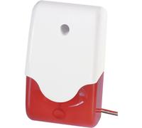 ABUS SG1681 allarme 100 dB Rosso, Bianco