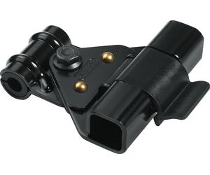 Abus SH59, porta-serratura male Nero