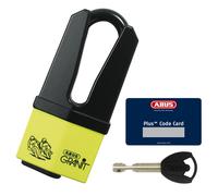 ABUS SICUREZZA MOTO GRANITO RAPIDO 37/60 BLOCCO DISCO GIALLO 70/11mm [00903 7]-