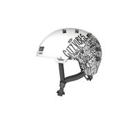 Abus skurb ace silver white bol helmet