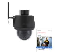 ABUS SmartLook - Telecamera di sorveglianza 4K per esterni con Wi-Fi, rilevamento del movimento, visione notturna, rilevamento degli oggetti, audio a 2 vie, app e microSD, colore: Nero