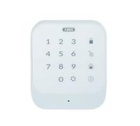 ABUS Smartvest Pannello di controllo wireless FUBE35011A - Per attivare e disattivare il sistema di allarme Smartvest - Con touchpad illuminato - Bianco - 77444