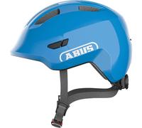 Abus Smiley 3.0, casco da bici, junior, blu 50-55cm Shiny Blue