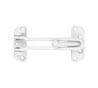 ABUS Staffa di blocco SPN110-21W - Chiavistello di sicurezza per porte di casa e porte di appartamento - Protezione di presenza impedisce il rigurgito della porta - bianco