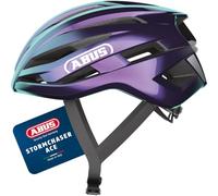 ABUS StormChaser ACE Casco da ciclismo - casco da bicicletta leggero per gare ciclistiche, tour in gravel bike e ciclocross - per donna e uomo - Viola (flip flop purple) S (51-55 cm)
