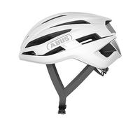 ABUS StormChaser ACE Casco da ciclismo - casco da bicicletta leggero per gare ciclistiche, tour in gravel bike e ciclocross - per donna e uomo - Bianco (polar white) L (57-61 cm)