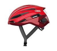 ABUS StormChaser Casco da corsa - Casco da bici aerodinamico per ciclismo professionistico per uomo e donna - Rosso, Taglia XL