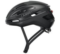 ABUS Casco gravel Taipan LED - Casco da bicicletta con luce per il gravel biking - leggero, versatile e ben ventilato - con supporto per occhiali - per adolescenti, donne e uomini - taglia S, nero