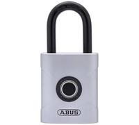 ABUS Lucchetto Touch 57/50 – senza chiave, impronte digitali, IP66/IP68 – Argento 50 mm
