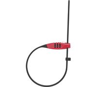 ABUS Travelguard Strap-Lock 4mm Acciaio 75cm 3 Combinazioni Red