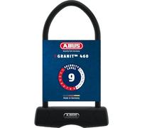 ABUS U-lock Granit 460 + staffa SH B - Serratura per bicicletta con grillo rotondo da 12 mm e chiave reversibile - Livello di sicurezza 9