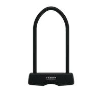 ABUS Granit 460 Lucchetto a U + Supporto USH460 - Lucchetto per Bicicletta con Staffa tonda - Livello di Sicurezza ABUS 9 - Colore Nero