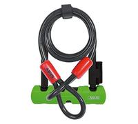 ABUS - Ultra 410 Mini + Cobra 10/120 - Lucchetto per bicicletta Bügelhöhe 140 mm nero