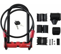 ABUS U Per Ultimate Combopack 420 Std + Ush 22.9cm - 14mm Rotondo Diametro + 10