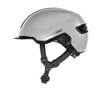 ABUS Urban Helmet HUD-Y - con luce posteriore a LED magnetica e ricaricabile e chiusura magnetica - Casco da bici cool per l'uso quotidiano - per uomini e donne