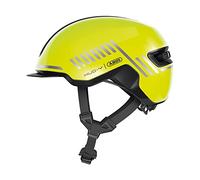 Casco Ciclismo Urban Abus Hud-Y Signal Yellow Taglia:L