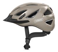 ABUS Urban-I 3.0 Casco urbano - Casco da bici contemporaneo con fanale posteriore per il traffico cittadino - Per uomo e donna - Grigio, Taglia S