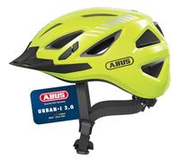 ABUS Urban-I 3.0 city helmet - casco da bici con luce posteriore, visiera e chiusura magnetica - per uomini e donne