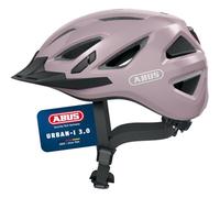 ABUS Urban-I 3.0 city helmet - casco da bici con luce posteriore, visiera e chiusura magnetica - per uomini e donne