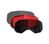 ABUS Vetro di ricambio per occhiali da ciclismo Buteo, red chrome