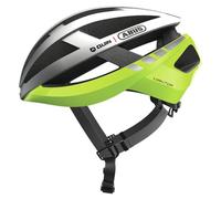 Abus Viantor Quin - casco bici da corsa Grey/Yellow M