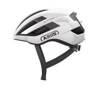 Abus WingBack - Casco da Strada per la Guida Sportiva nella Vita di Tutti i Giorni e nel Tempo Libero - per Adulti e Ragazzi, Weiß (shiny white), L (57-61 cm)