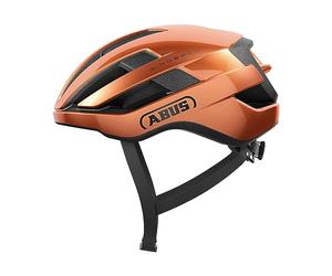 Abus WingBack - Casco da Strada per la Guida Sportiva nella Vita di Tutti i Giorni e nel Tempo Libero - per Adulti e Ragazzi, Orange (goldfish orange), S (51-55 cm)