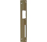 ABUS WST 21536 - Piastra di attacco per porta destra DIN a destra, martellata, colore: Oro