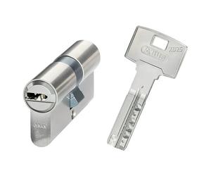 Abus XD25 40/40 Profilzylinder - silber
