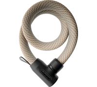 Abus Yarnit 4004K, blocco del cavo 110 cm male Marrone Chiaro