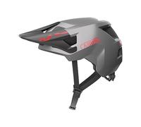 Abus YouDrop - casco da bici per bambini e giovani - per l'uso quotidiano o per le gite fuoristrada - con spazio per i capelli raccolti a coda, Silber (Ti silver), S (48-55 cm)