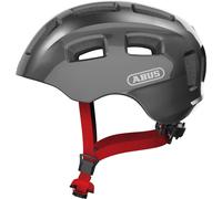 Abus Youn-I 2.0, casco da bici, junior, grigio 52-57cm Sparkling Titann