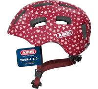 Casco Ciclismo Kids Abus Youn-I 2.0 Cherry Heart Taglia:S