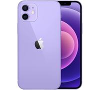 ABUSVEX Vetro posteriore di ricambio originale compatibile con iPhone 12 Mini 13,7 cm tutte le marche con adesivo preinstallato e strumento di riparazione per iPhone 12 Mini (viola)