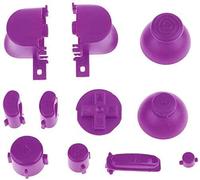 ABXYZ - Set di tasti di ricambio per controller Nintendo Gamecube NGC, colore: Nero