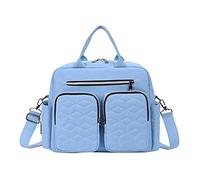 Aby - Borsa per pannolini per mamma e papà, borsa da viaggio, borsa da spiaggia, multi tasche, borsa da viaggio, grande e carino, per ragazze, C, Etichettalia unica