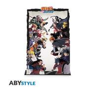 ABYACF161 - NARUTO SHIPPUDEN - ACRYL DIORAMA PRINT FIGURE - GROUP FIGHT 16CM