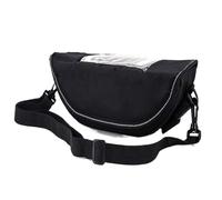 AbyBasil Borsa da Manubrio per Moto per Hon@&da Hunter Cub CT125 2024 Borsa Manubrio Impermeabile per Moto, Custodia Navigatore E Cellulare(No Logo)