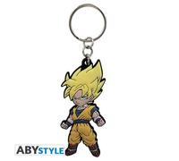 Abykey097 - Dragon Ball - Portachiavi Pvc - Goku Super Saiyan Gadget