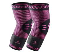 ABYON Confezione da 2 Manicotti a Compressione per Gomito con Cinturino di Stabilizzazione, Supporto per Tendinite, Artrite, Tennis, Golf, Sollievo dal Dolore Articolare, Uomo e Donna
