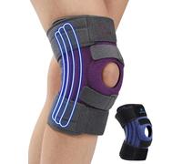 ABYON Ginocchiera Ortopedica per Uomo & Donna - Artriti, Menisco, ACL - con Stabilizzatori Tripli & Cintura Regolabile 360° per Sollievo dal Dolore e Recupero Rapido