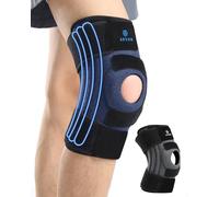 ABYON Ginocchiera Ortopedica per Uomo & Donna - Artriti, Menisco, ACL - con Stabilizzatori Tripli & Cintura Regolabile 360° per Sollievo dal Dolore e Recupero Rapido