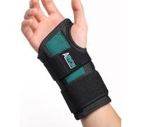 ABYON Tutore da polso doppia stecca, ideale per tunnel carpale, tendinite, distorsioni e artrite. Leggero e regolabile, adatto a uomo e donna, per lavoro o riposo