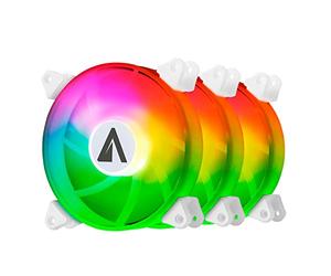 ABYSM ARCLIGHT ARCLIGHT ARGB Kit 3 in 1 con controller e telecomando, sensore di temperatura e PWM, con connettore a 4 pin per controllare la demanda di raffreddamento del sistema