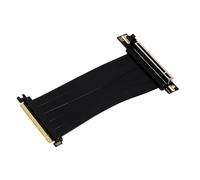 ABYSM Gaming Cavo di estensione Riser PCIe 4.0 x16 Flessibile Nero