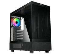 Abysm Gaming Danube Sava H400 Full Tower doppio vetro temperato USB-C Nero