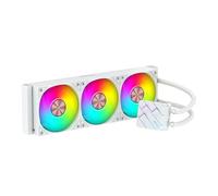 Abysm Gaming Raffreddamento liquido OCEANIC TIDE 360 ARGB White, 2500 giri/min, portata del refrigerante da 1,12 kg/min e TDP fino a 300 W