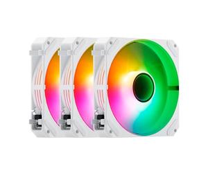 Abysm Gaming Ventilatore Arclight 2.0 Pack 3 in 1 Bianco