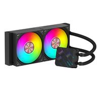 Abysm Oceanic Tide 240 ARGB 240mm Sistema di raffreddamento a liquido con 3 ventole ARGB in alluminio